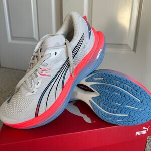 PUMA Deviate Nitro 3 At Womens White SneakersAthleticShoes 31249101 US8.5, NWT